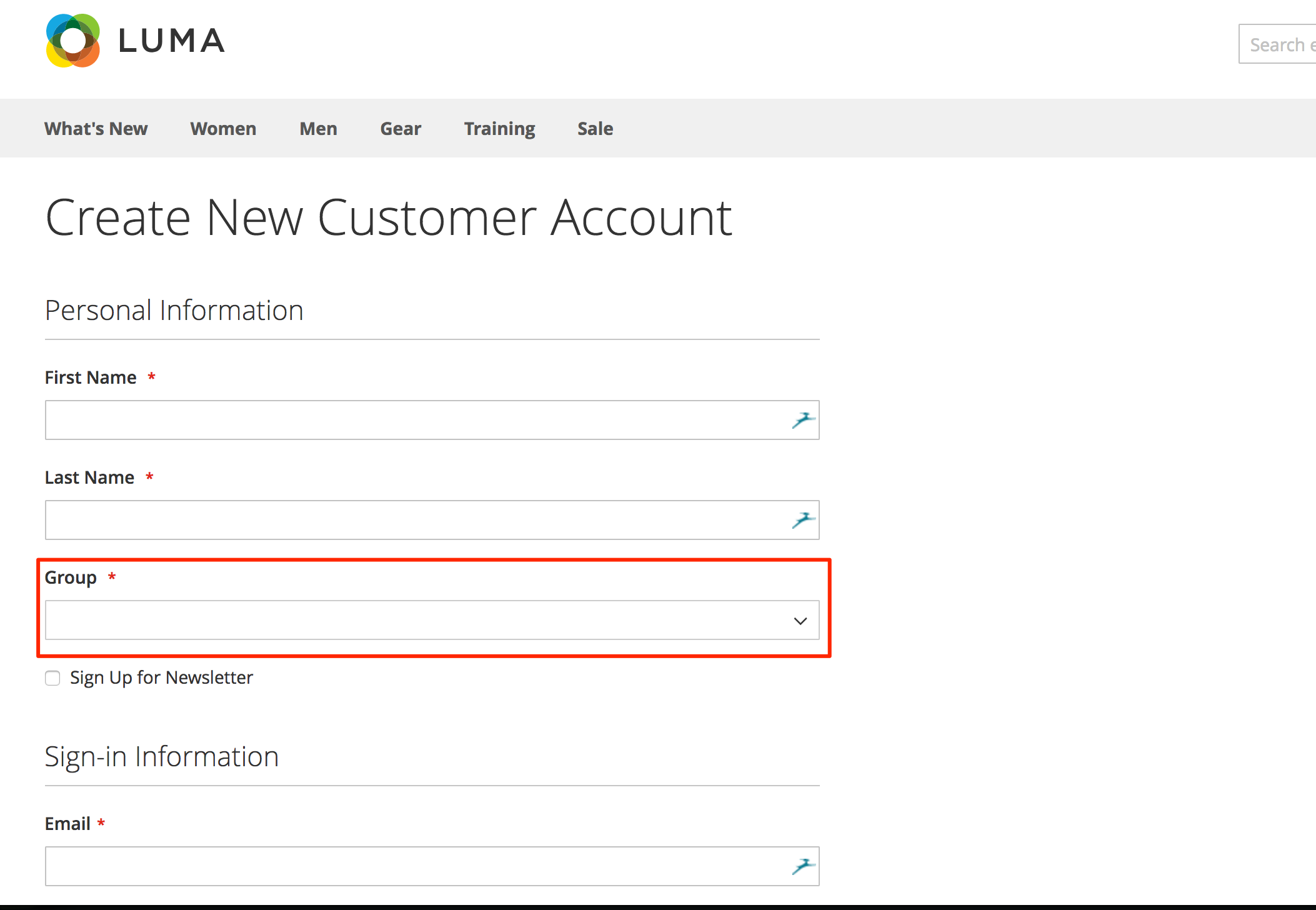 Registration Settings: Disabled Case