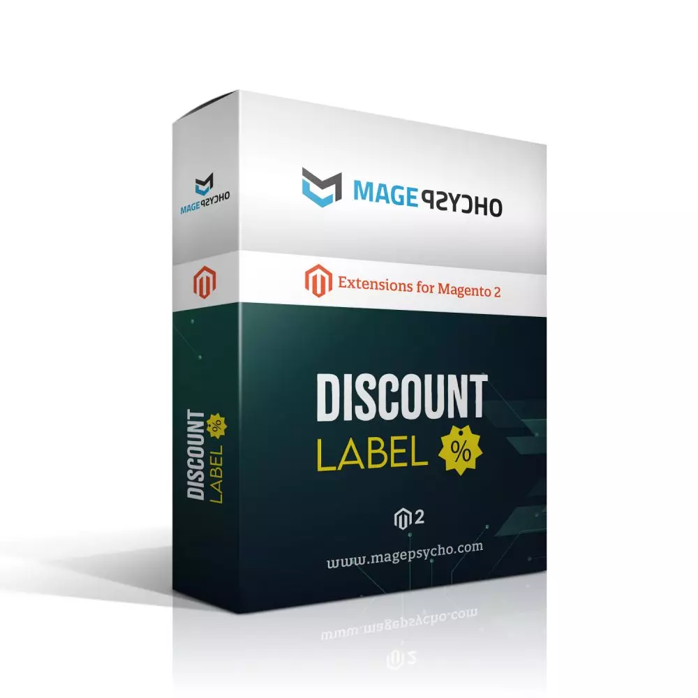 Magento 2 Product Discount Label / Percent FREE Extension