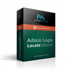 Admin Login Locale Selector