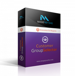 Customer Group Selector / Switcher